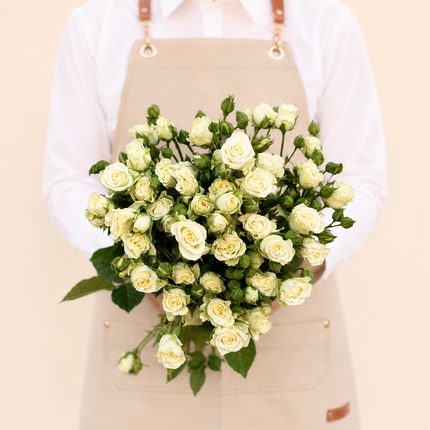 Snowflake Spray Rose Bunch