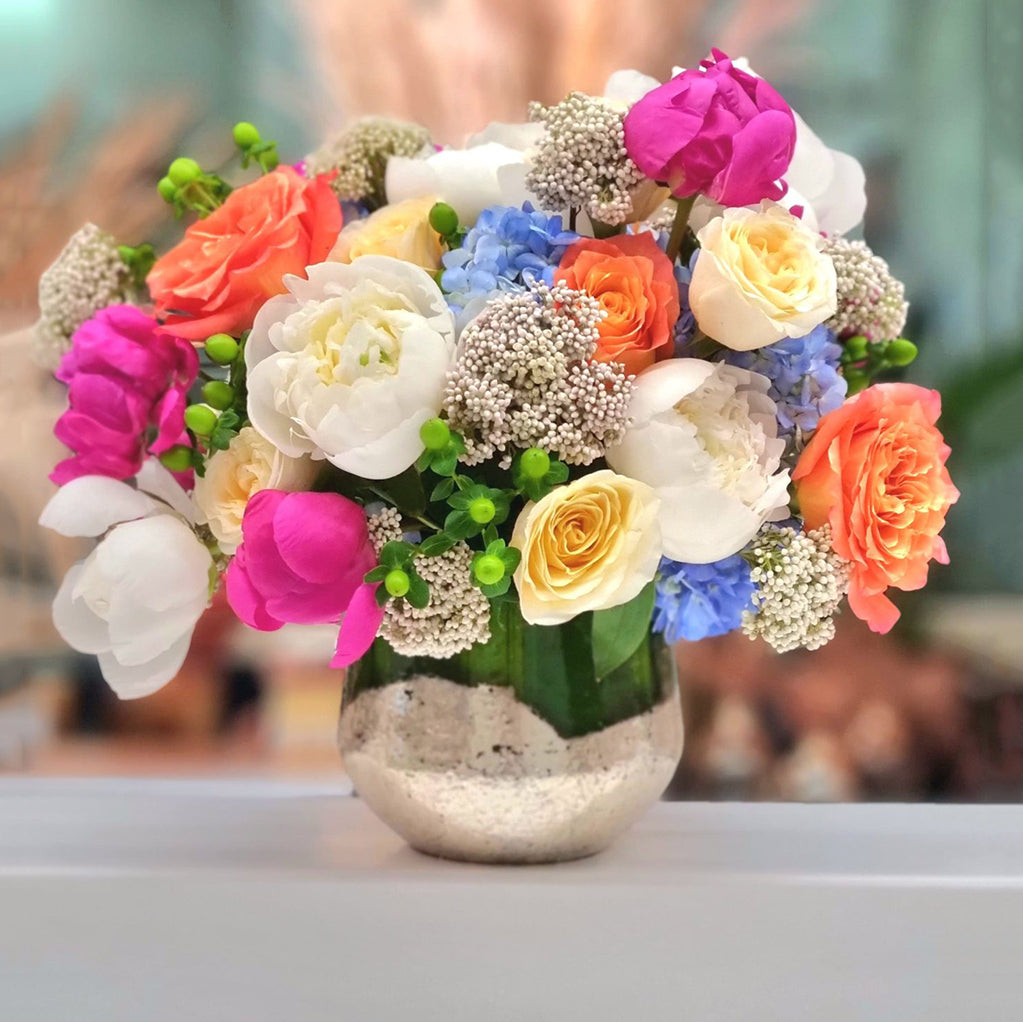 Tutti Frutti Flowers in a Vase