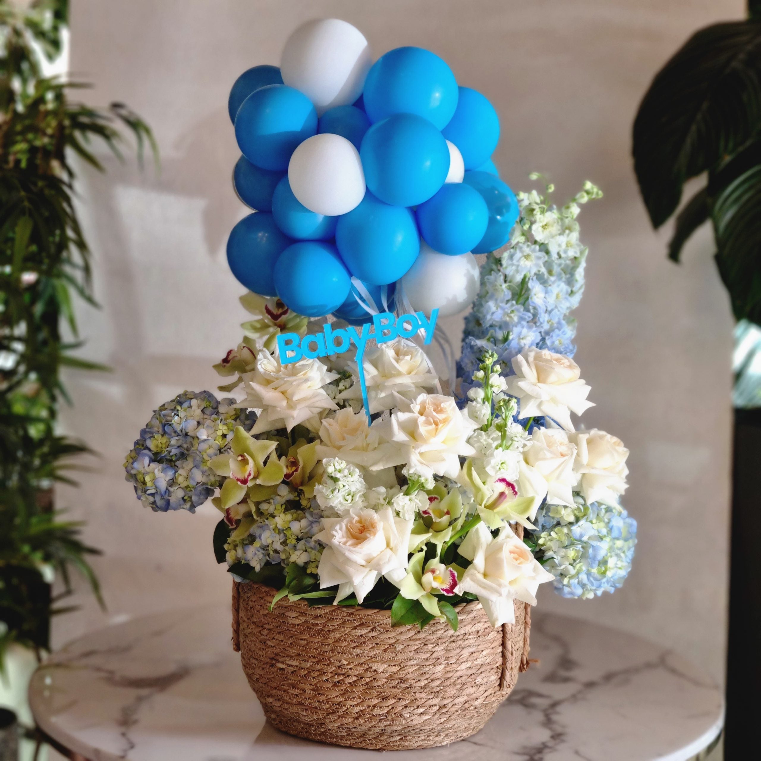 Majesty Baby Boy Arrangement