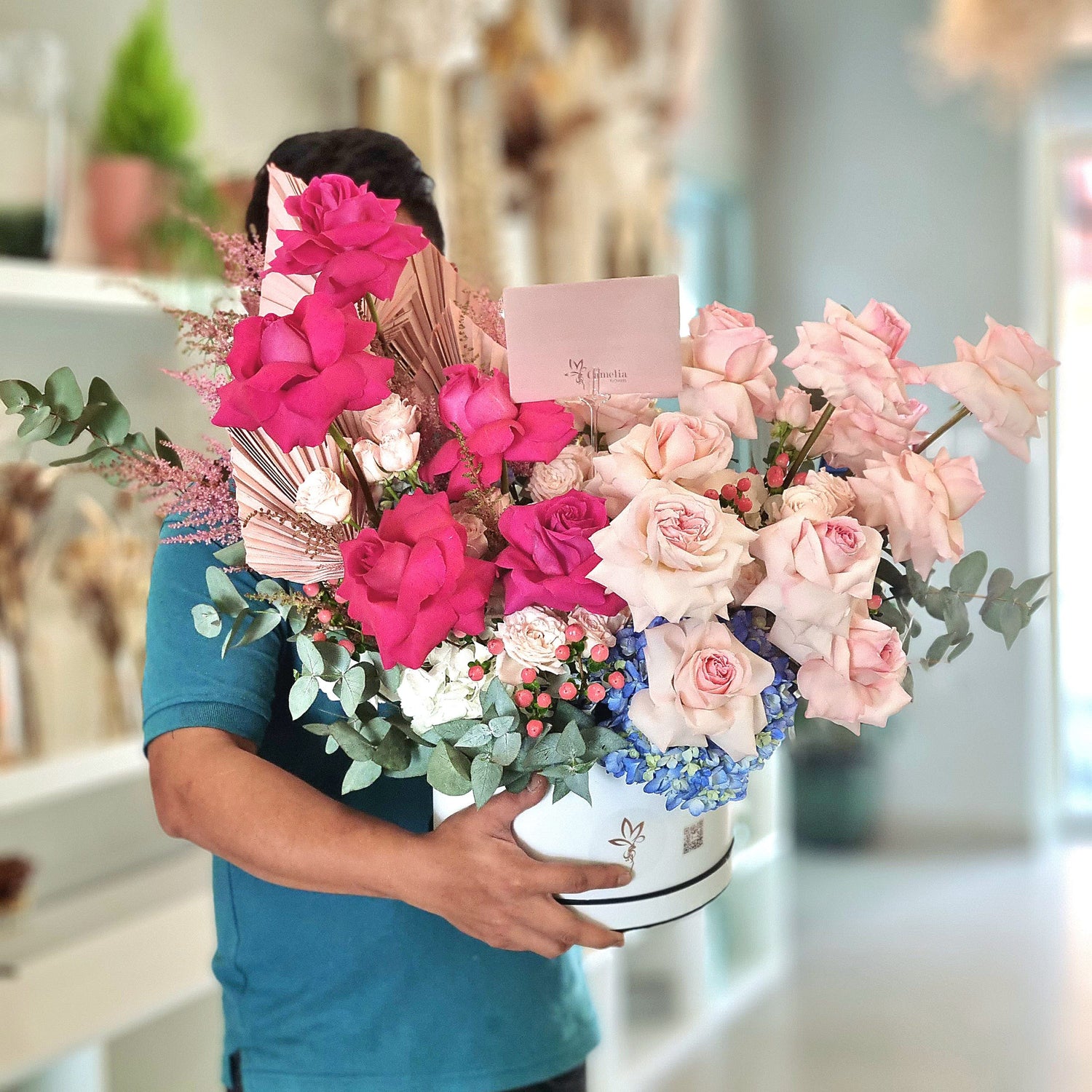 Lilac Vase Arrangement