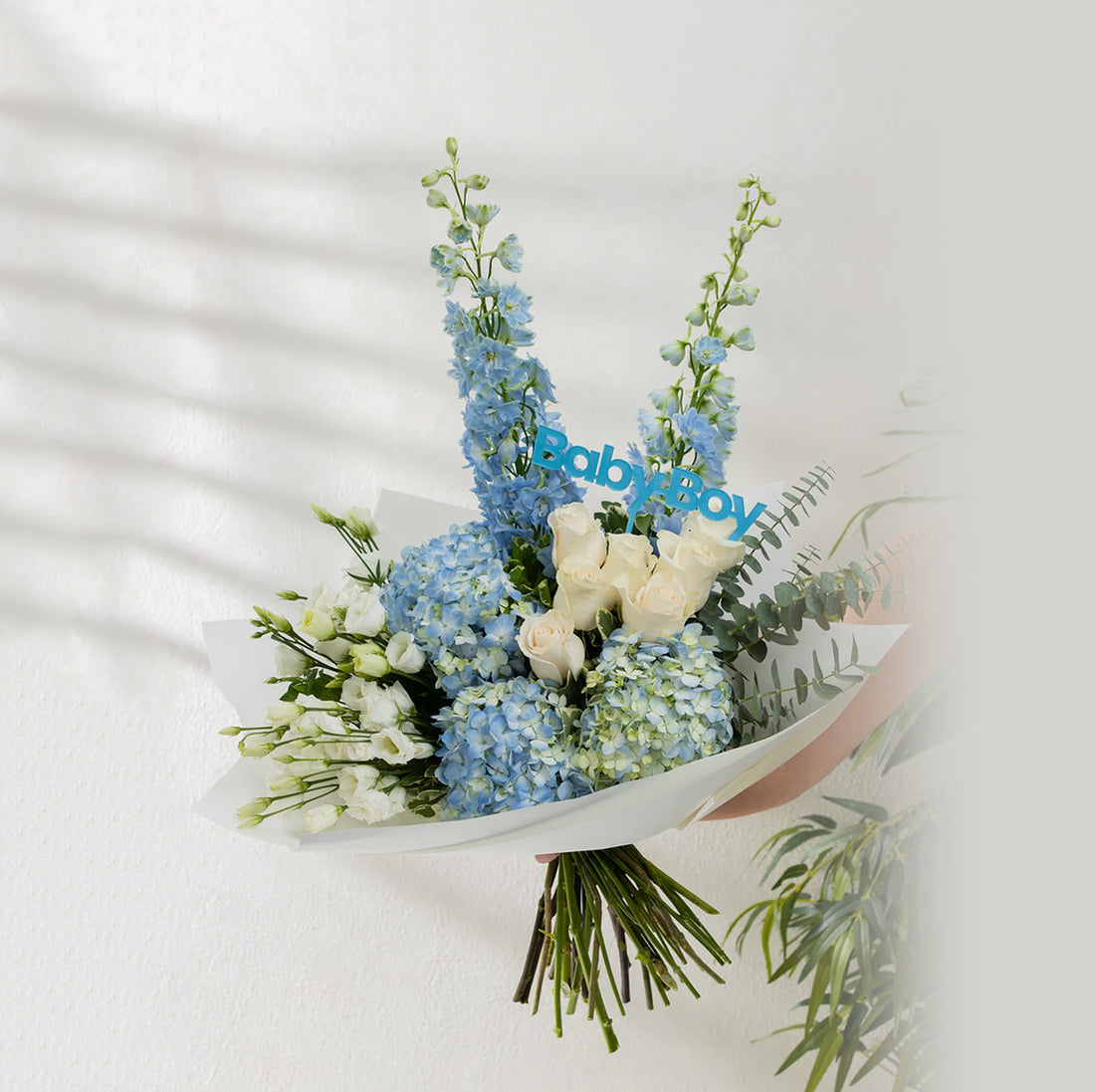 Azraq Bouquet+ Baby Boy Topper