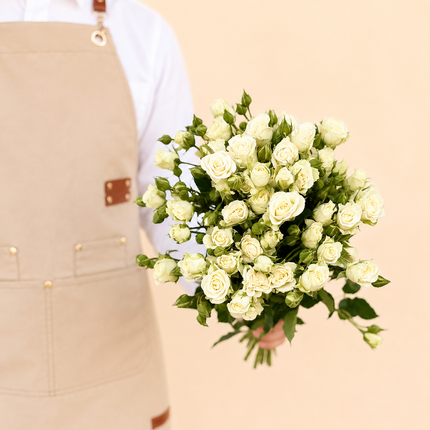 Snowflake Spray Rose Bunch