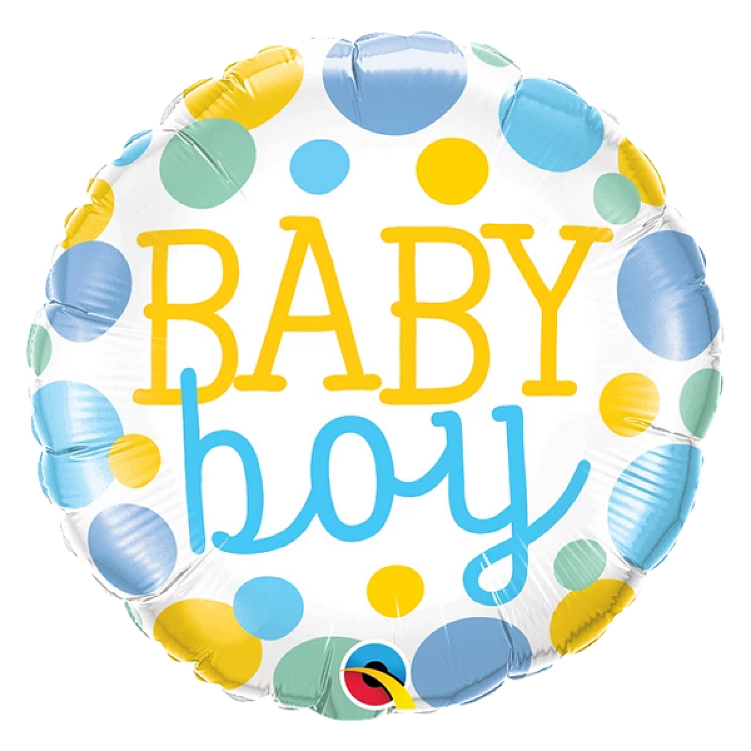 Baby Boy Dots Balloon