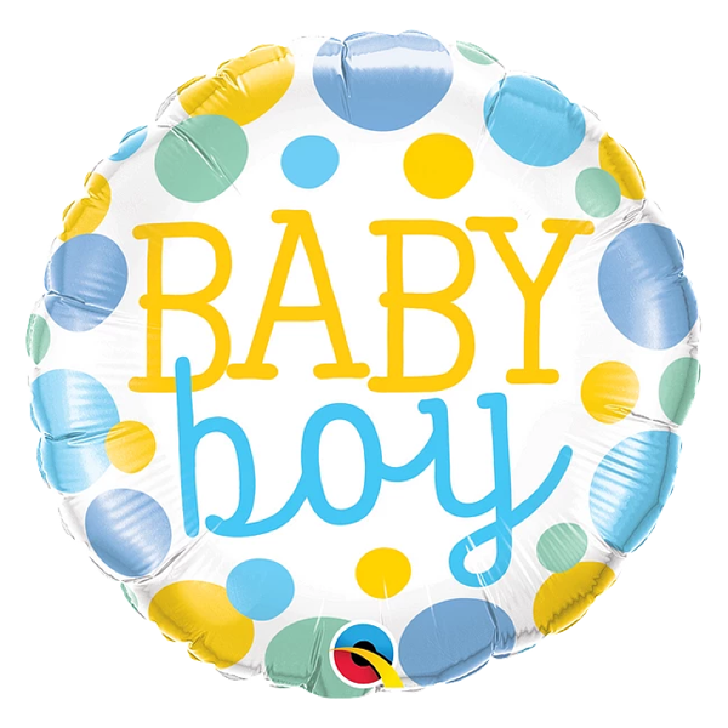 Baby Boy Dots Balloon