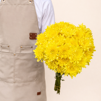 Pure Yellow Chrysanthemum Spray