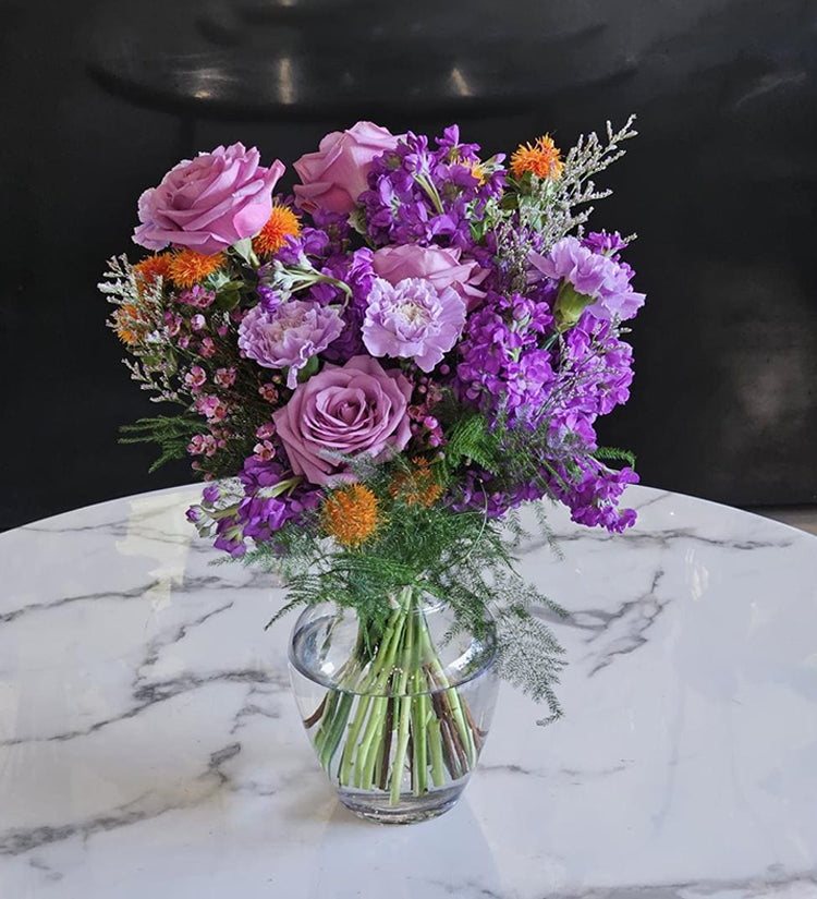 Blueberry Vase Arrangement