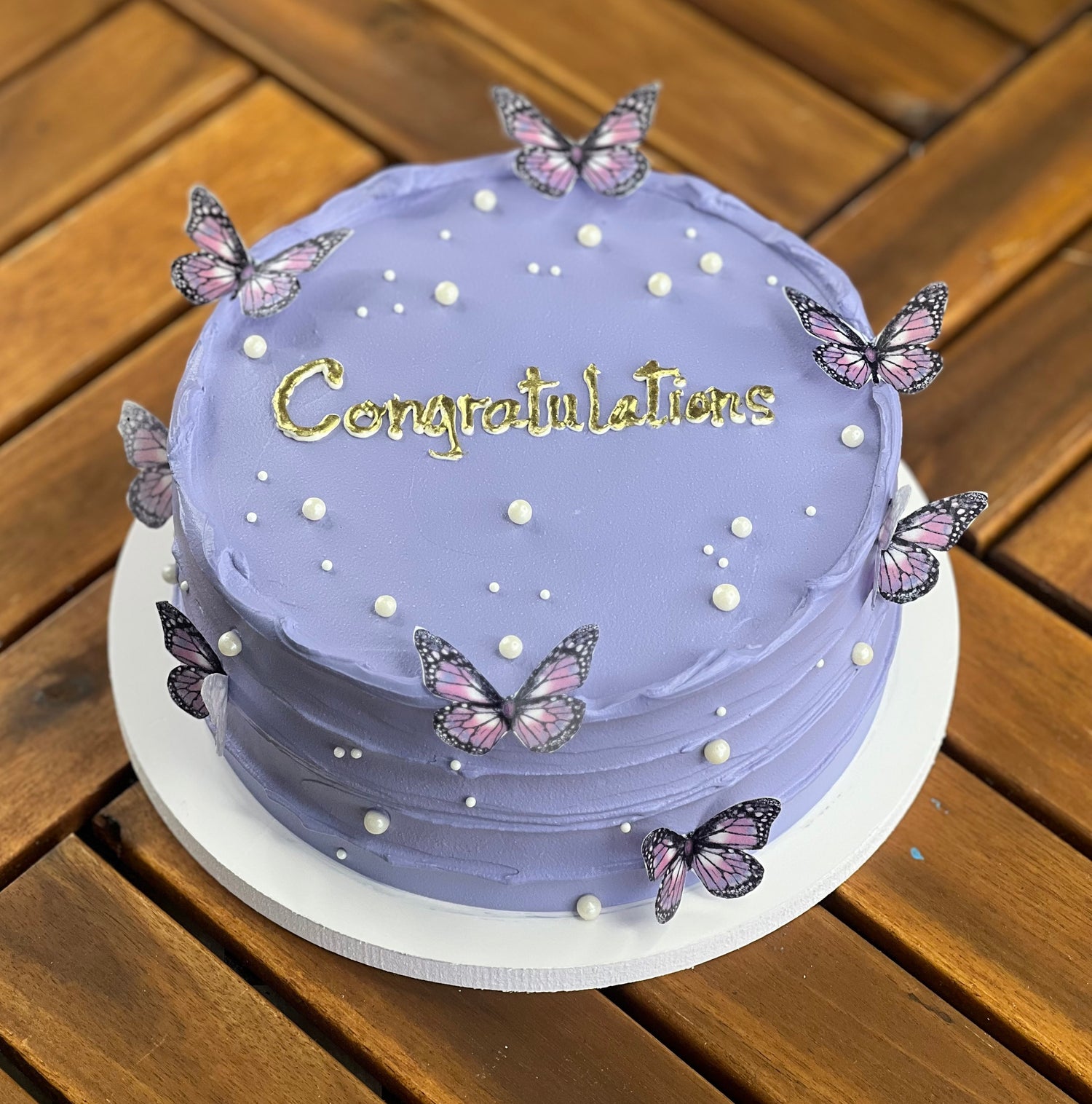 Butterfly Bliss Cake