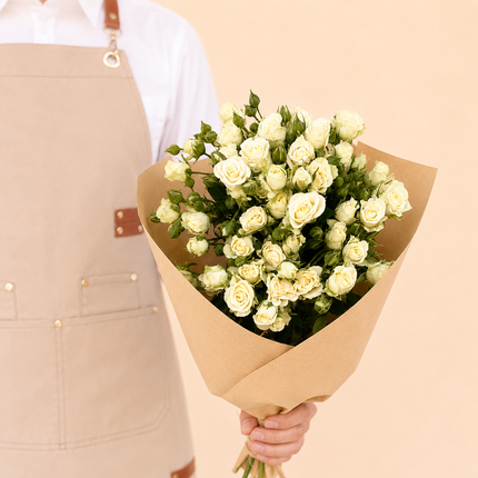 Snowflake Spray Rose Bunch