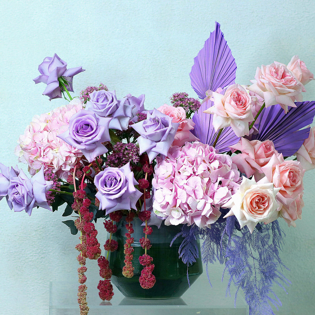 Lilac Vase Arrangement