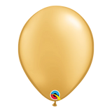 Round Gold Balloon