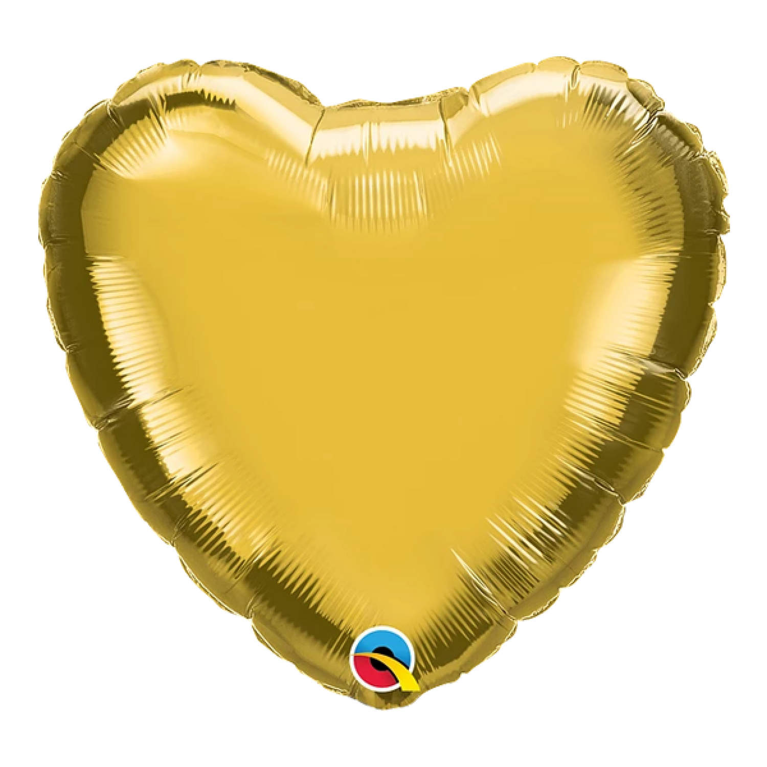 Gold Heart shaped Balloon