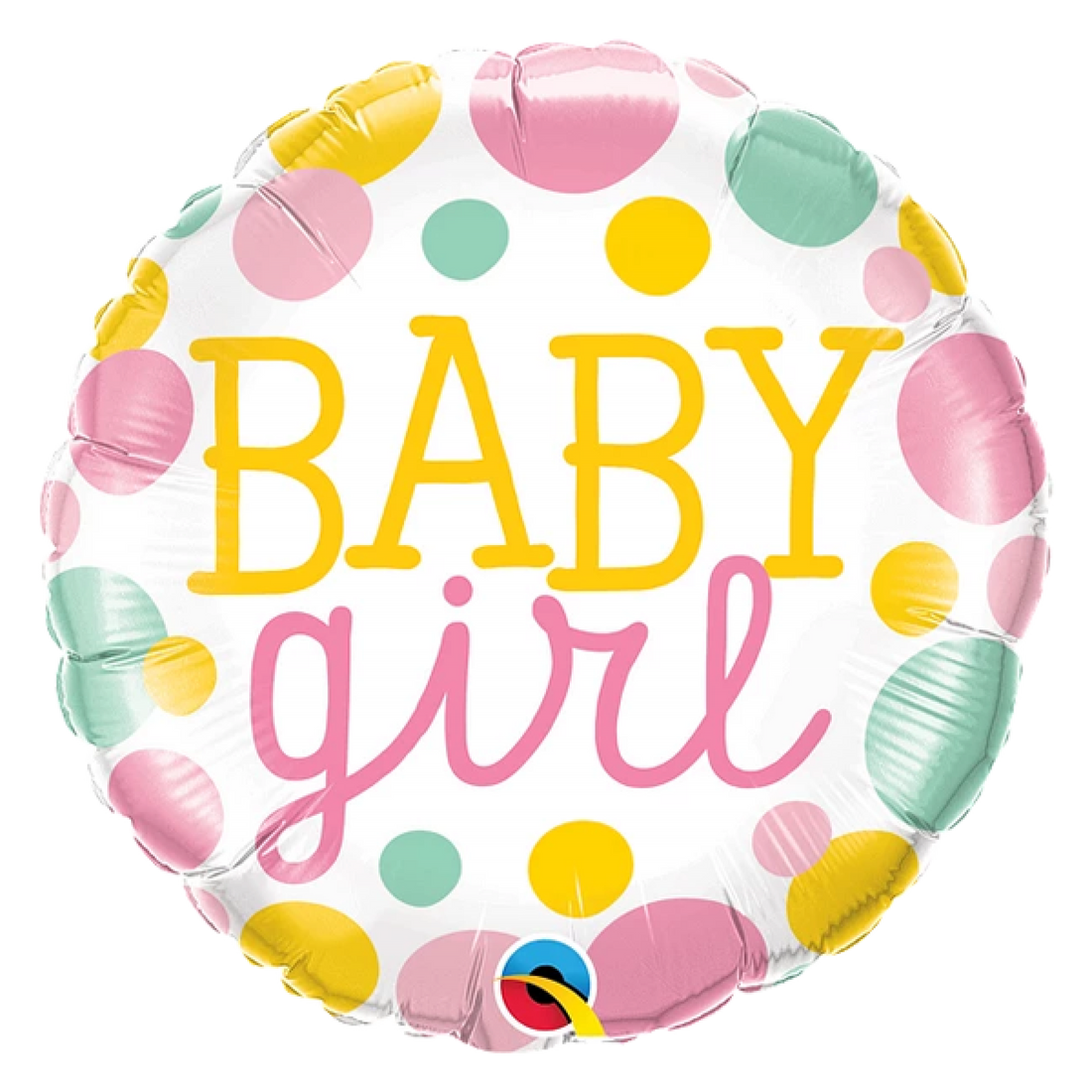 Baby Girl Dots Balloon