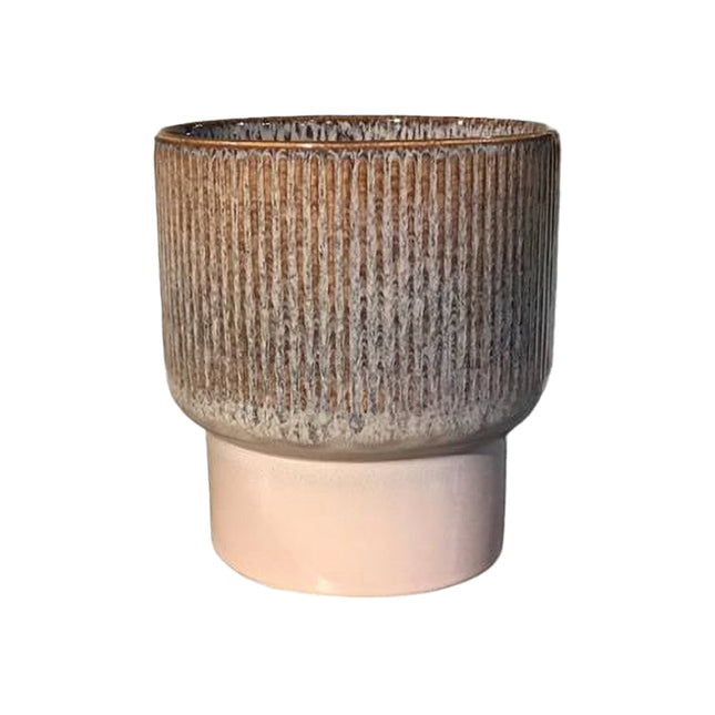 Dodo Pot Reactive Jade Brown