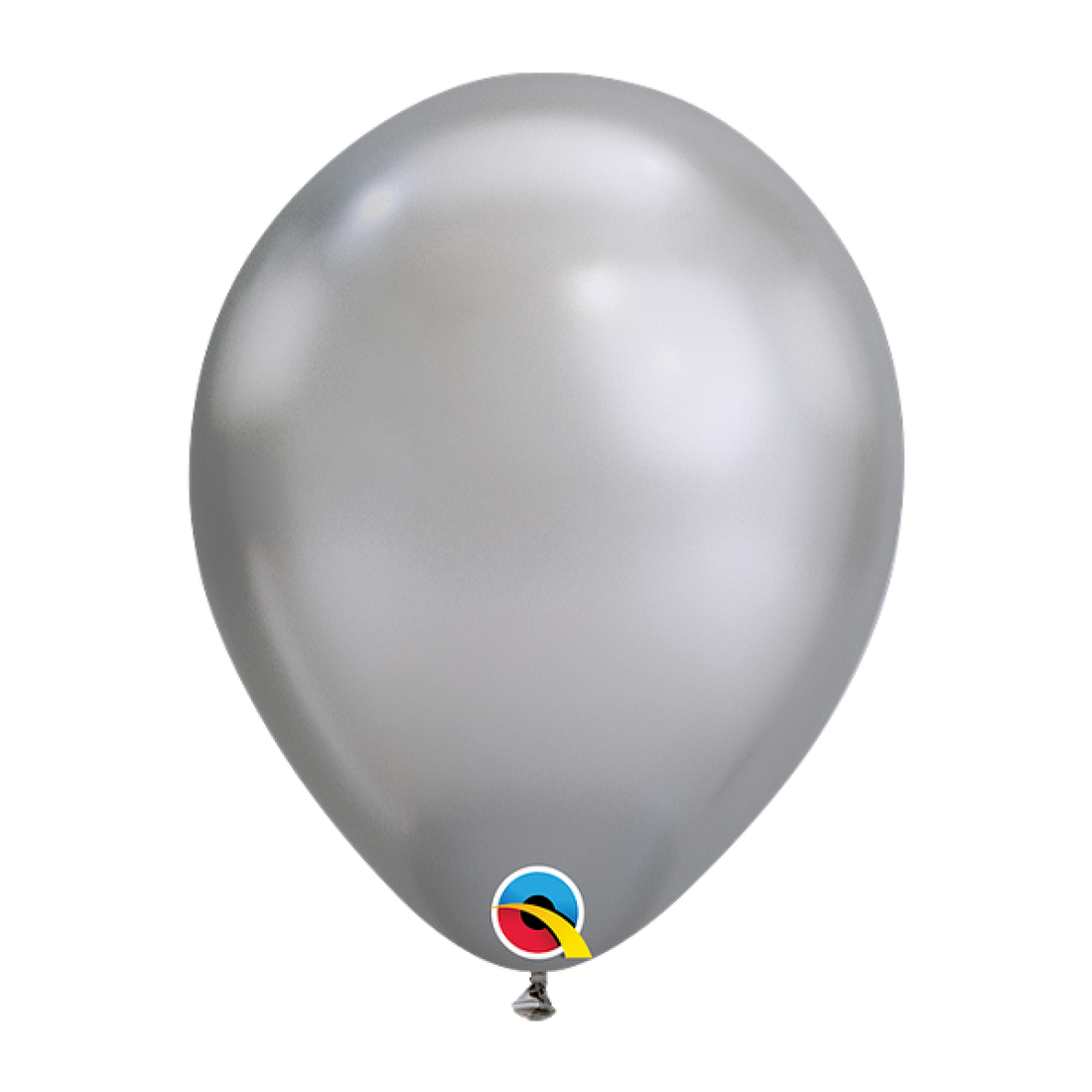 Round Silver Balloon