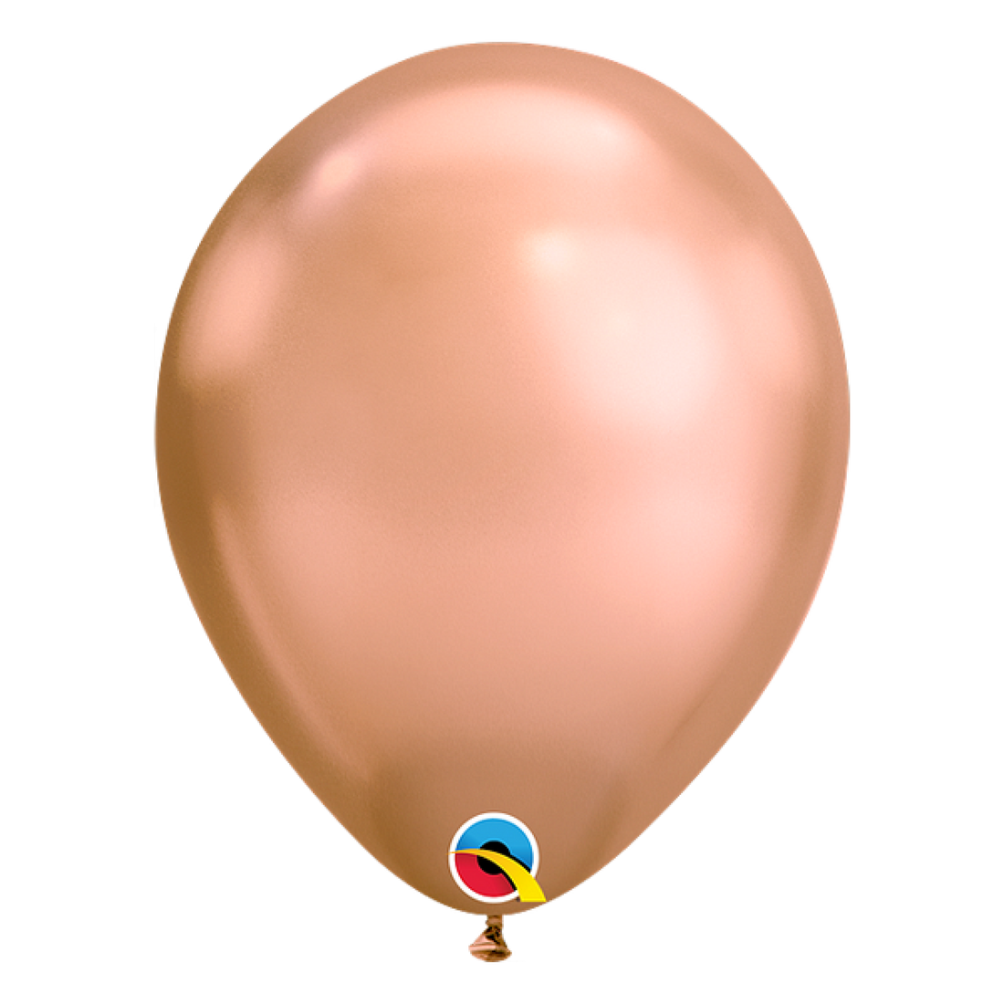 Round Rose Gold Balloon