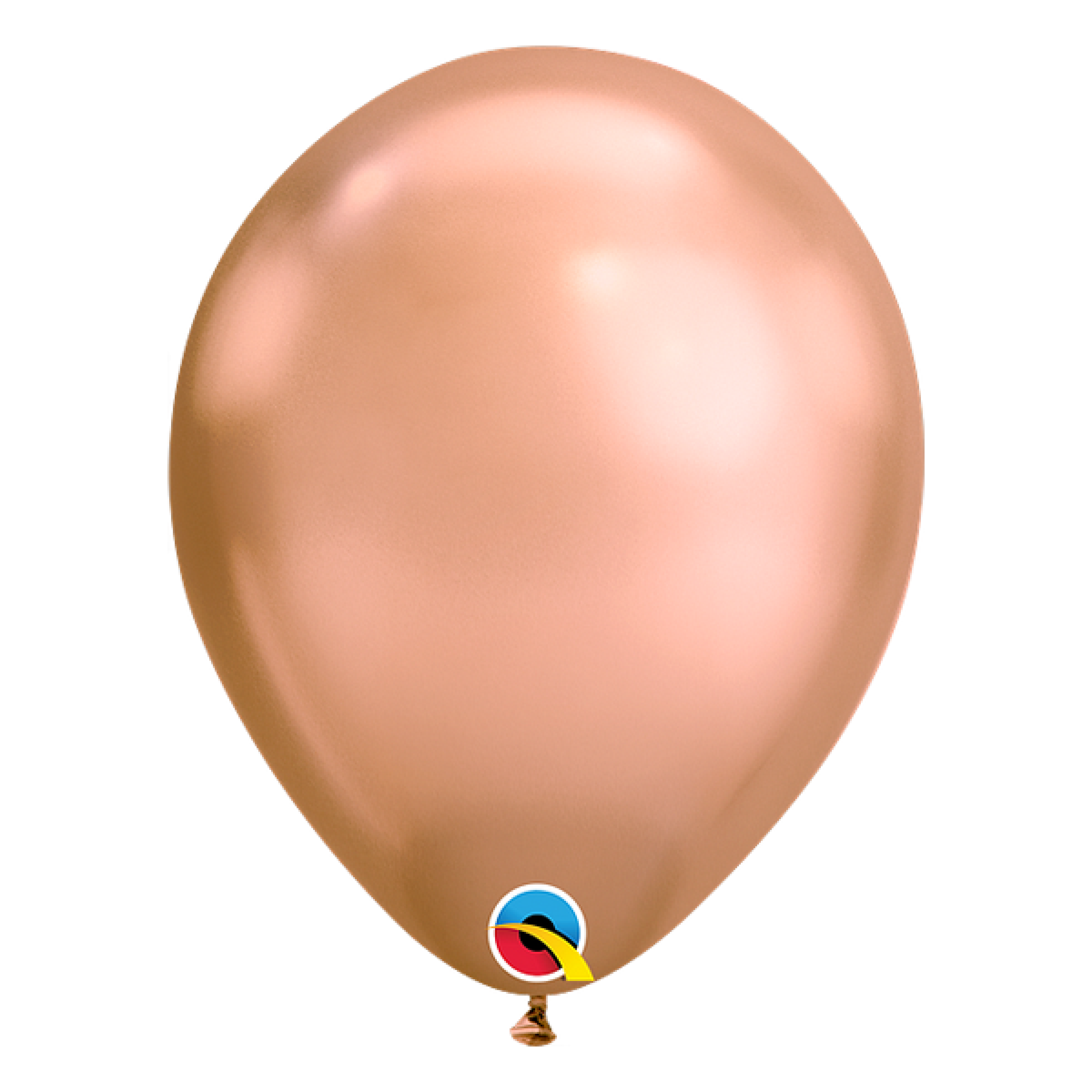 Round Rose Gold Balloon