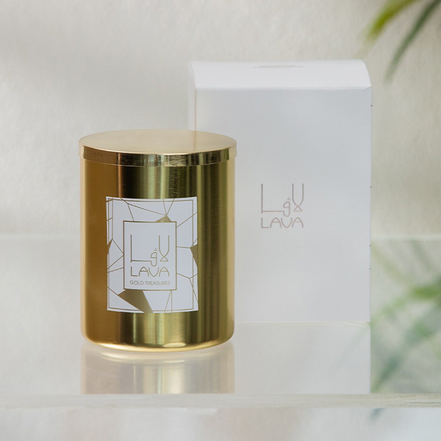 Janan Bouquet + Lava Candle